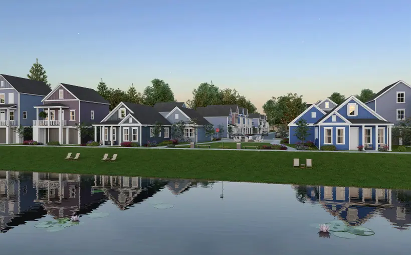 Sands Companies is developing Argent Cottage Apartment Homes in Hardeeville, SC with detached cottages.