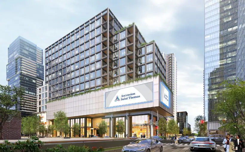 Ascension Saint Thomas has entered an agreement to become a founding partner of Nashville Yards.