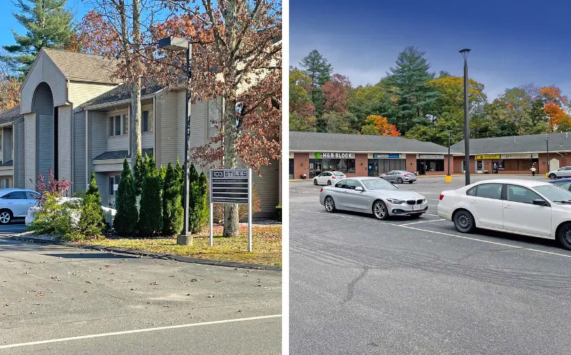 Colliers has completed the $4.8-million sale of a retail center and the $2-million sale of an office building, both in Salem, NH.