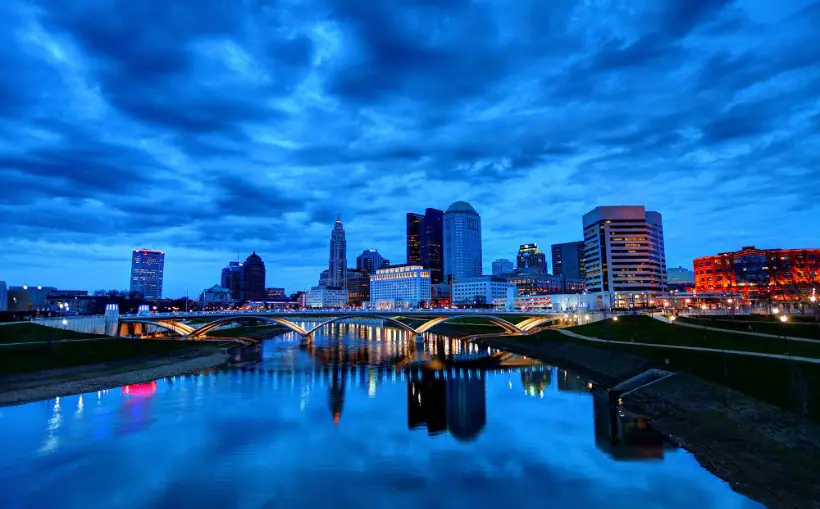 Columbus Ohio Skyline