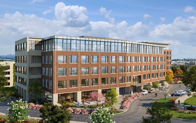 Granite Place at Southlake II – Building entrance 810×510