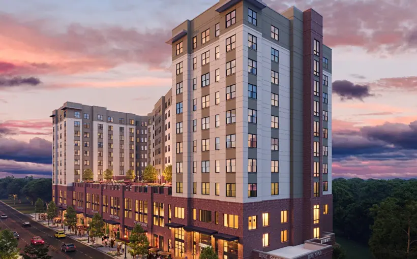 The 100% affordable Skyline Apartments in Atlanta will have rents restricted at 60 percent of Area Median Income.
