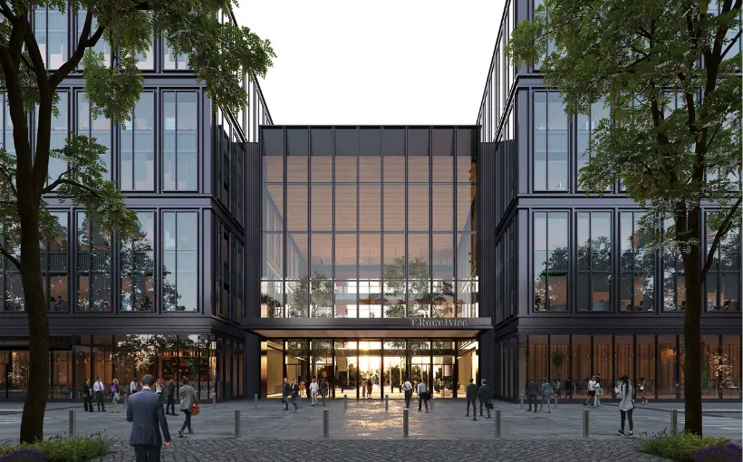 T. Rowe Price Group, Inc., has begun construction of its new 550,000-square-foot global headquarters in Baltimore’s Harbor Point.