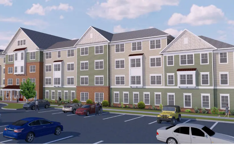 Green Street Housing and TM Associates Development are preparing to break ground 51-unit mixed-income apartment community with commercial space in Harve de Grace, MD.
