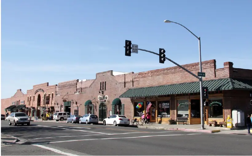 A view of downtown Lincoln, Calif.