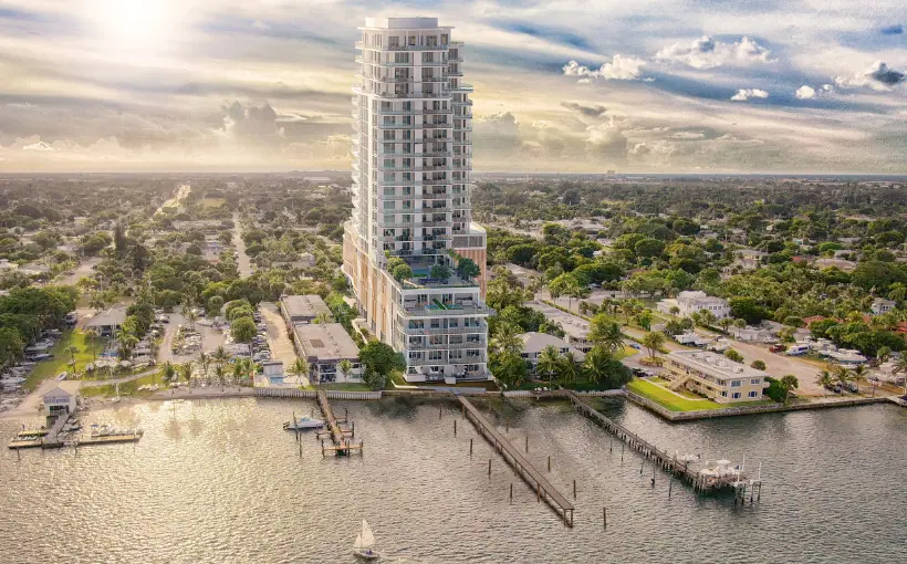 Trez Capital has closed an $82-million loan to build the Alba Palm Beach condominium project in West Palm Beach, FL.