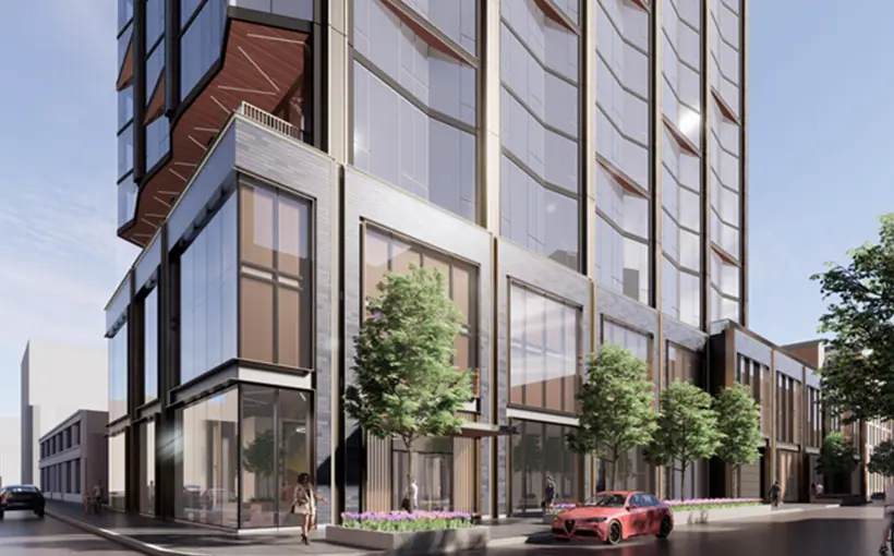 Golub & Co. and GSP Development have proposed a 36-story apartment tower at 301 S. Green St. in Chicago's West Loop