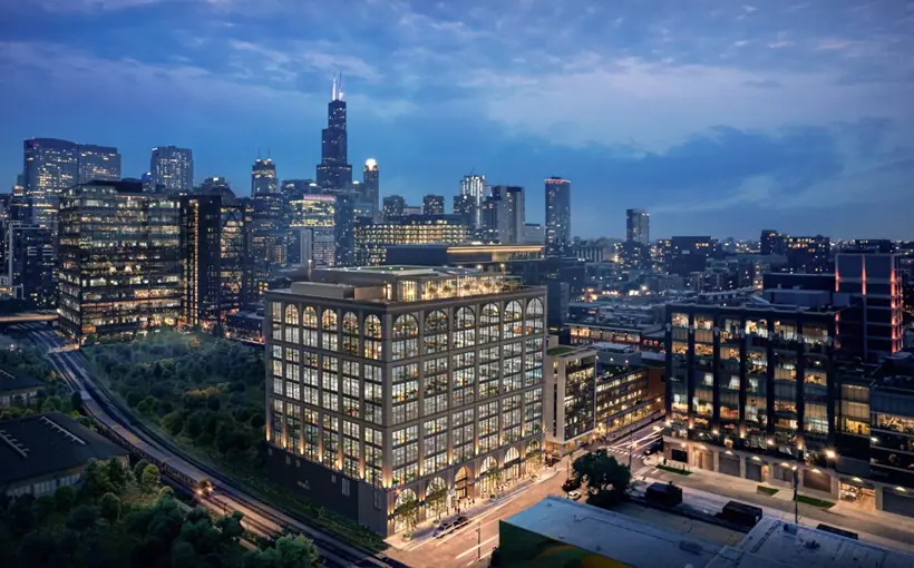 Allsteel has leased 24,000 square feet at Sterling Bay's 345 N. Morgan St. in Chicago's Fulton Market District