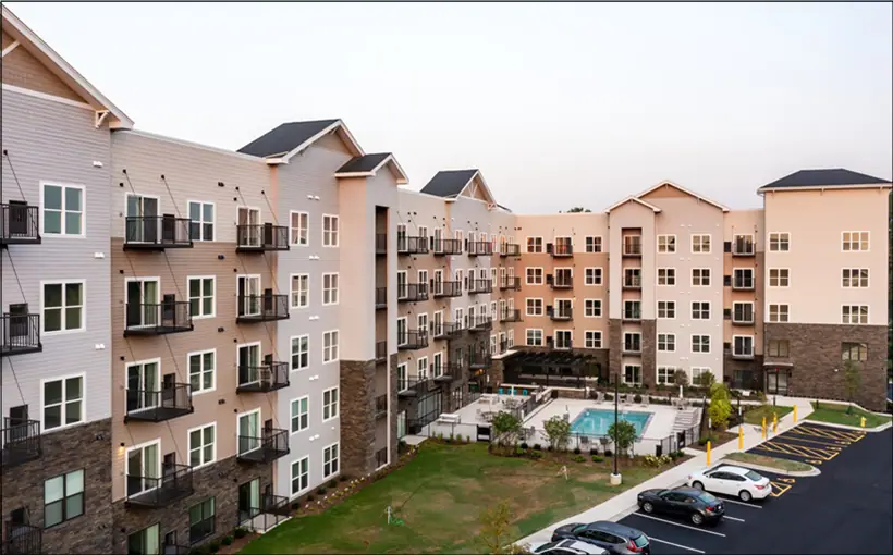 Winfield Station, a new-construction 162-unit apartment complex in Winfield, IL, traded for $44.25 million