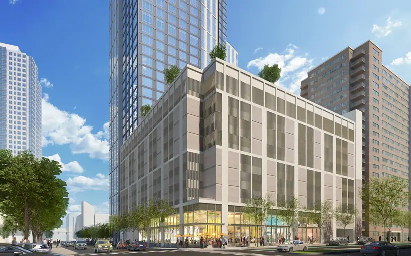 The Haus25 apartment tower in Jersey City is the first Veris Residential project to launch leasing since the company rebranded
