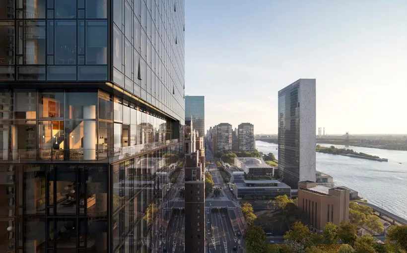 The Soloviev Group's One United Nations Park overlooking the East River is now 50% sold, with $170 million in closings or signed contracts