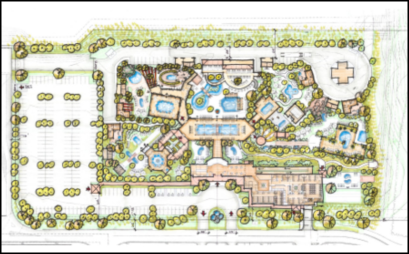 Passport Springs & Spa immersive venue is being constructed in Cumming, GA near Atlanta.