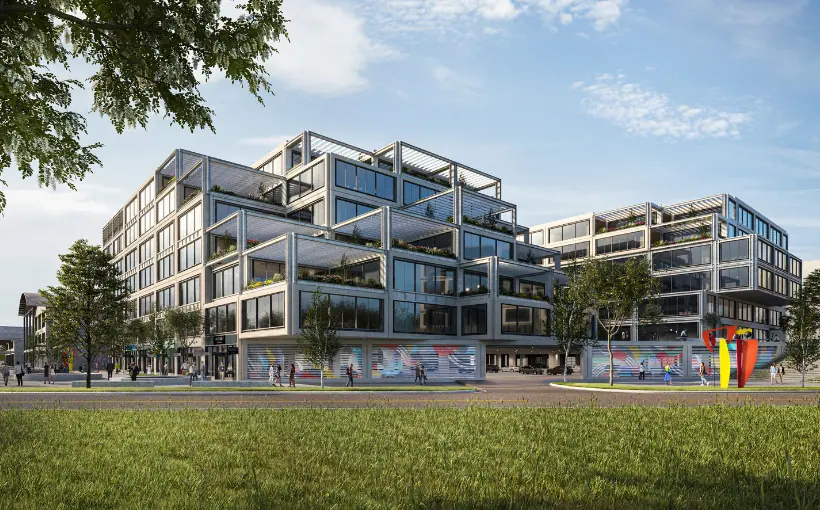 Marketing agency Wasserman has leased 14,000 square feet of office space Raleigh Iron Works office, retail and residential development.