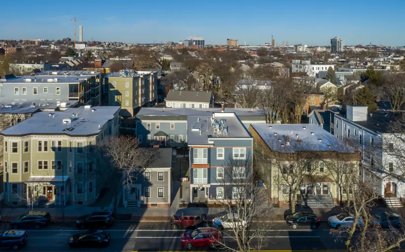 Callahan Construction Managers has completed Squirrelwood Apartments, a 12-building affordable housing development in Cambridge, MA.