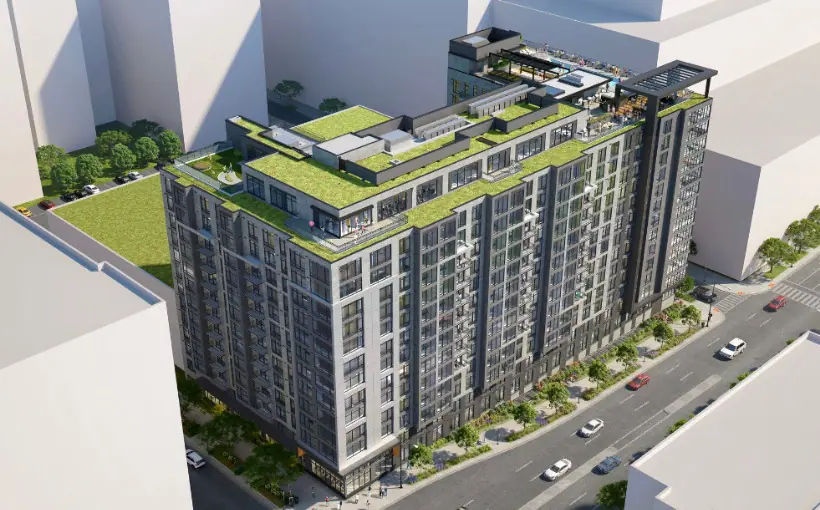 Ares Management Corporation and MRP Realty begun construction of a mixed-income residential development on the current site of DCHA in Washington, DC.
