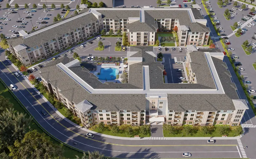 Bonaventure is replacing the former Sears store in the Spotsylvania Towne Center in Fredericksburg with a multifamily community.