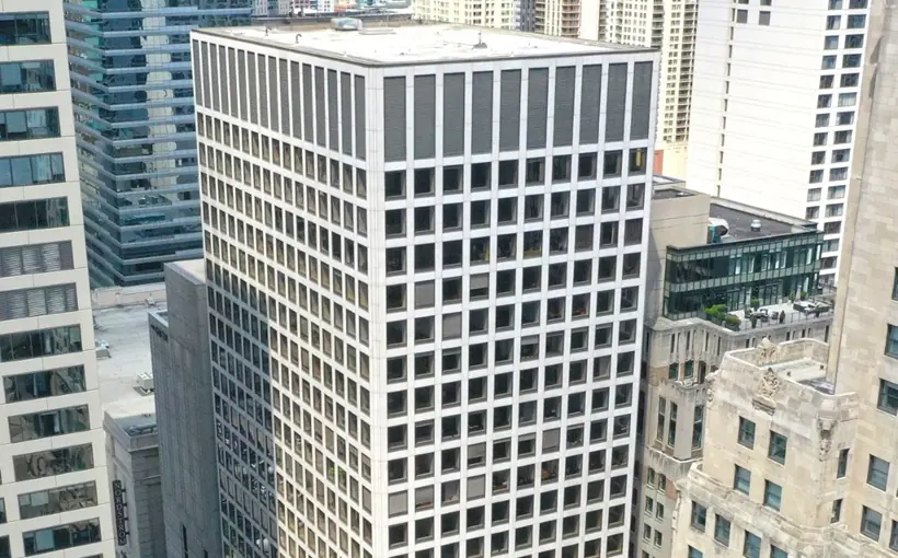 Colliers is marketing 500 N. Michigan., a Chicago office tower built in 1968, for sale