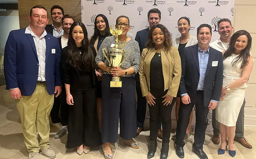 Roosevelt University won in the graduate division for this year's Chicago Real Estate Challenge by the Harold E. Eisenberg Foundation
