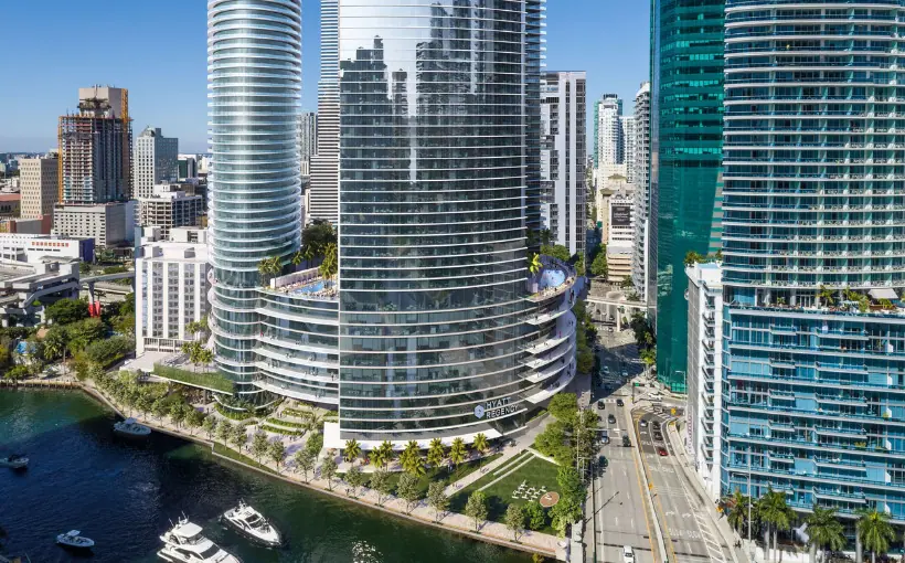Hyatt and Gencom are proposing a three-tower redevelopment along the Miami River with hotel, residential units and meeting space.