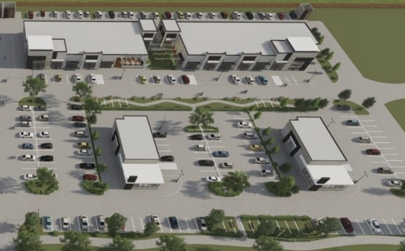 Leander Shopping Center. Phase II