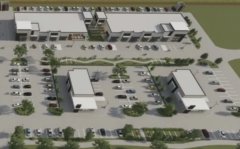 Leander Shopping Center. Phase II