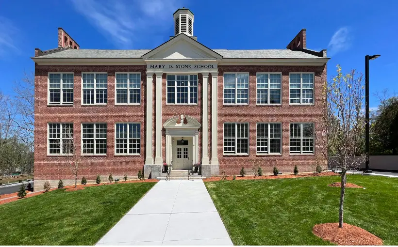Mary D. Stone Apartments, a mixed-income community with 55 units for seniors 62 and older, has been completed in Auburn, MA.