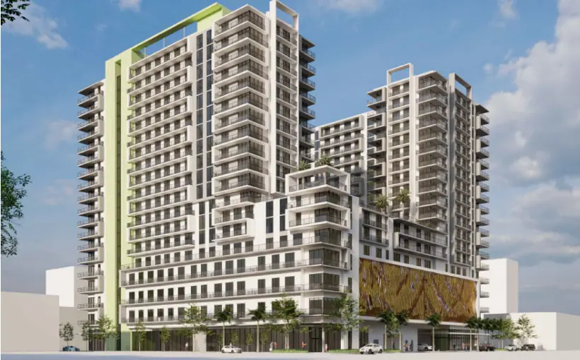 MG Developer is building a $204 million, two-tower luxury residential multifamily named Merrick Parc in Miami.