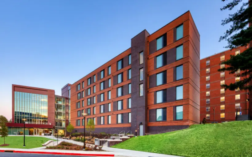 Corvias has completed three new, on-campus residential buildings at North Carolina Central University in Durham.