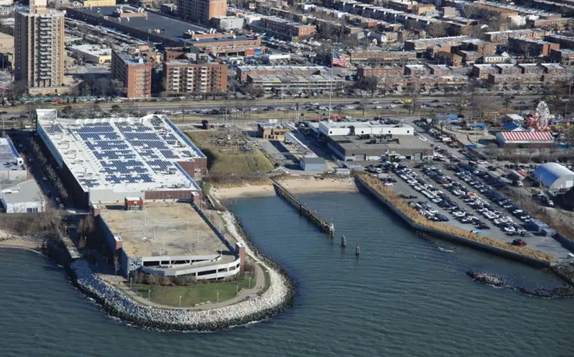 The 16-acre site at 1776 Shore Pkwy. in Brooklyn is one of the largest undeveloped parcels in New York City