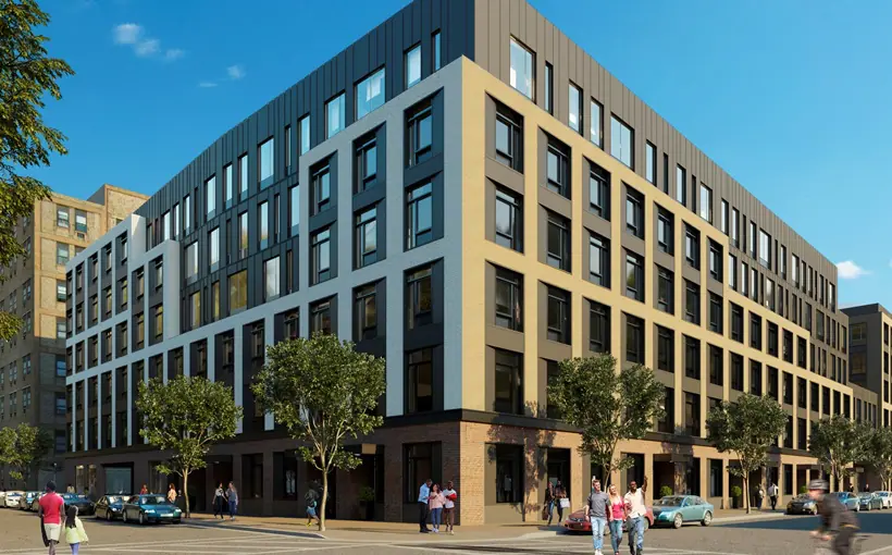 NY Essex Plaza rendering Newark NJ Fairstead LIHC