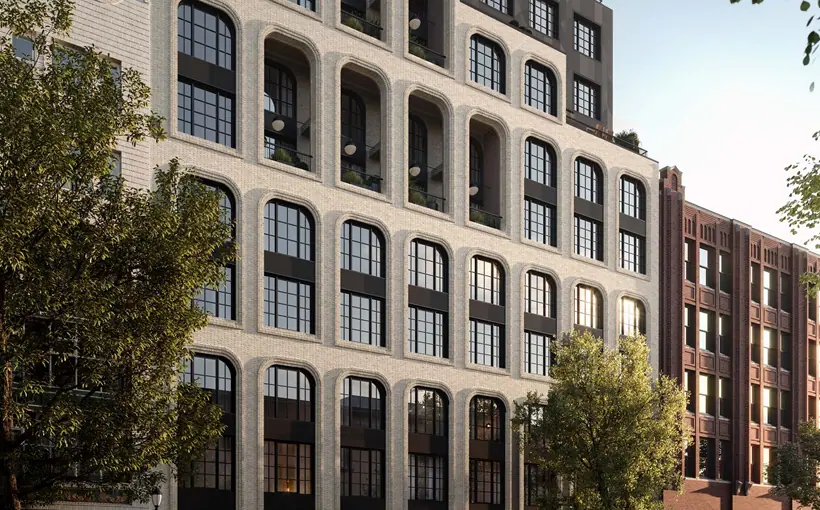 The Post House, a botuique luxury condominium development in Boerum Hill, has launched sales