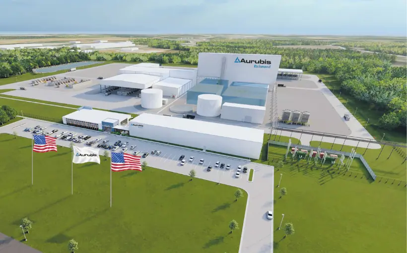 Aurubis AG has started construction on a $320-million recycling plant in Augusta, GA.