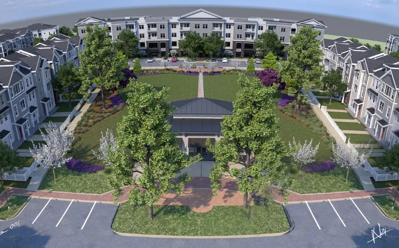 ECI Group and Phoenix Capital have started construction on Averly East Village apartment and townhome development in Roswell, GA.