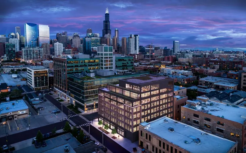 CBRE arranged an expansion for Flock Freight at 318 N Carpenter in Chicago's Fulton Market and a relocation for Kimball International