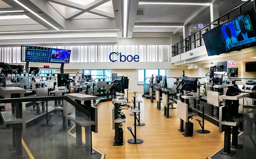 CBOE has opened a new trading floor at 141 W. Jackson Blvd. in Chicago, where it was founded in 1973