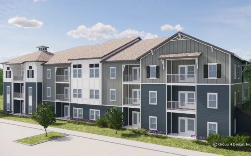 Republic Properties Corporation is developing the $65-million Collins Preserve multifamily in Jacksonville, FL.