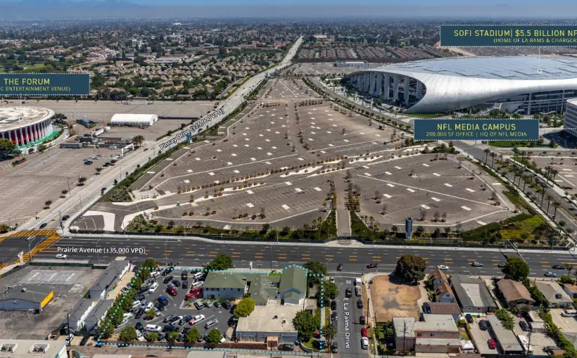 CBRE arranged the sale of a Prime Development Site Near SoFi Stadium which sold for 11 million dollars.