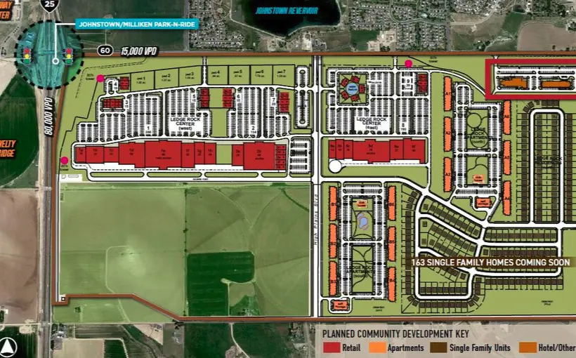 Ledge Rock Center 200-acre mixed-use project in Johnstown
