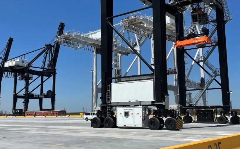 McCarthy Completes Port Houston Container Yard improvement