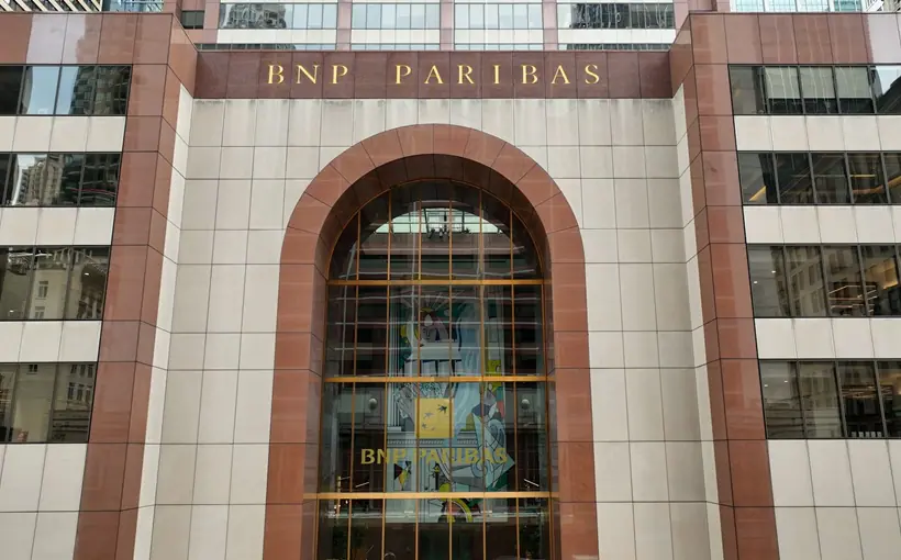 NY BNP Paribas signage 787 Seventh Ave.