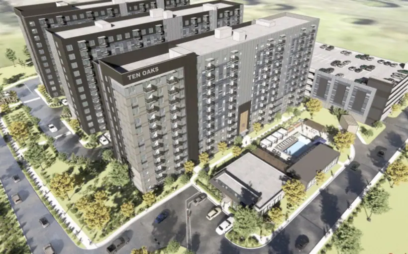 Resia Ten Oaks 576-unit new Houston high-rise
