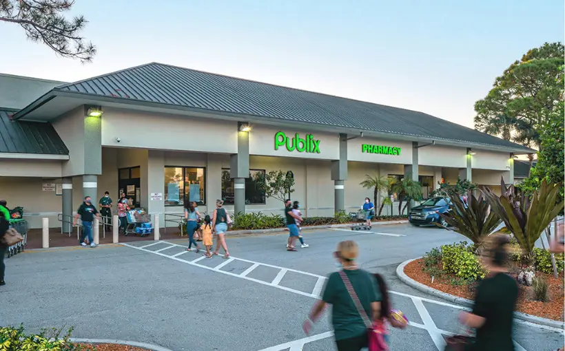 Publix has purchased the River Bridge Centre shopping center anchored in West Palm Beach, FL for $56.5 million.