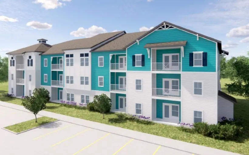 The $57-million Preserve at Flagler Beach in Flagler Beach, FL will offer 240 apartments rented at rates affordable at 115% AMI or less.