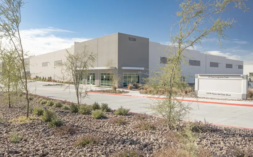 VanTrust El Paso Logistics Park Phase 2 under construction