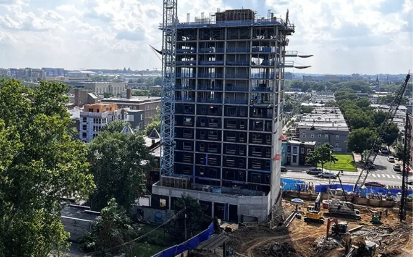 Clark Construction is building a 14-story highrise in Washington, DC for So Others Might Eat.