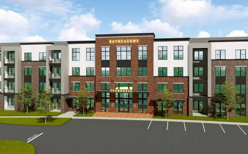 Origin Investments and RISE are constructing Baymeadows, 331-unit apartment community in Jacksonville, FL.