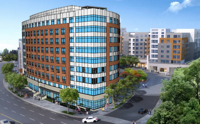 Benchmark Senior Living is building a 10-story assisted living and mind-and-memory-care community in Alexandria, VA.