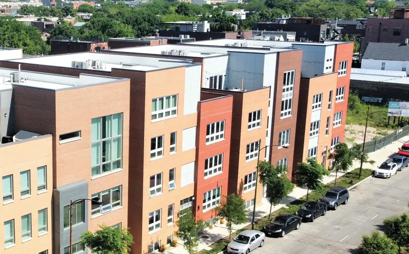 Essex Realty has been hired to sell 2725-2737 N. Ashland Ave., a new-construction apartment complex in Chicago's Lincoln Park neighborhood