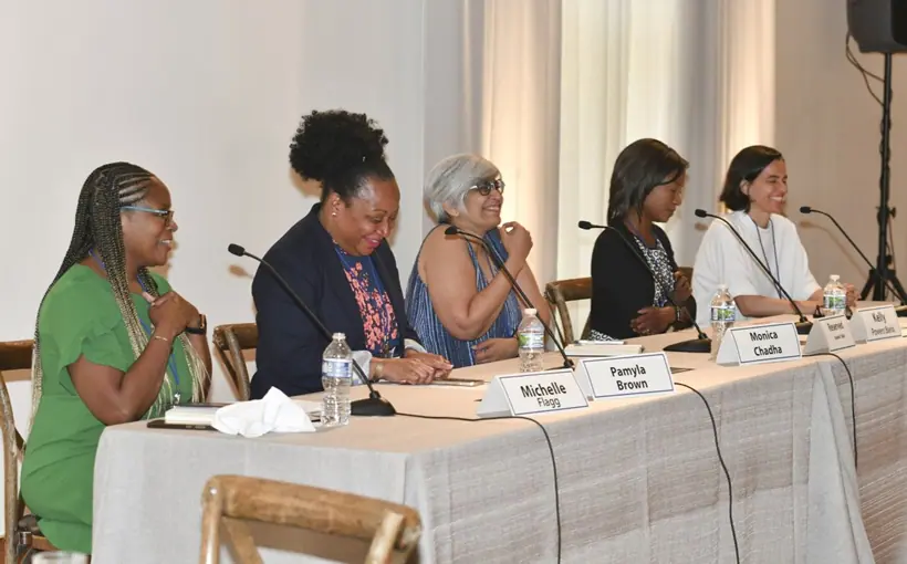CREW Chicago held a discussion in late June 2022 that dfocused on the Obama Presidential Center and the opportunities the project has created for women and minoirty-owned businesses