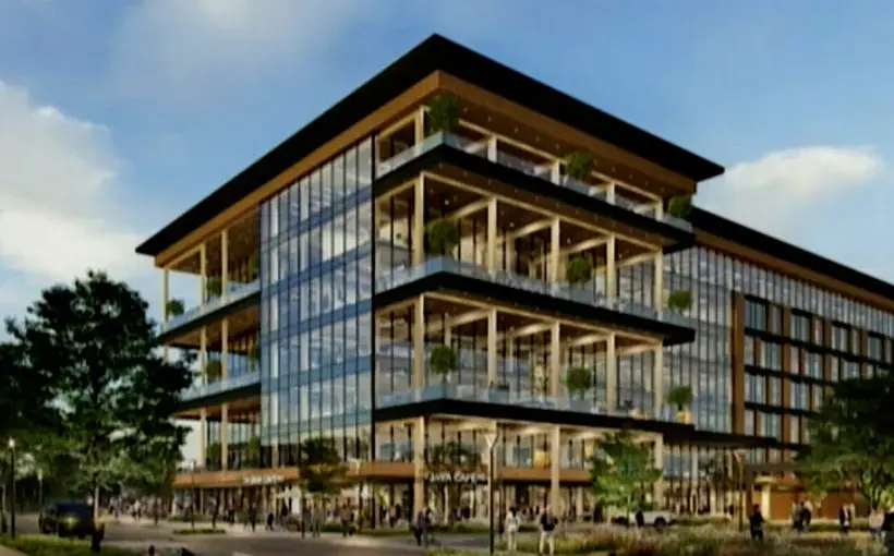 Crow Holdings building largest mass timber office in Frisco